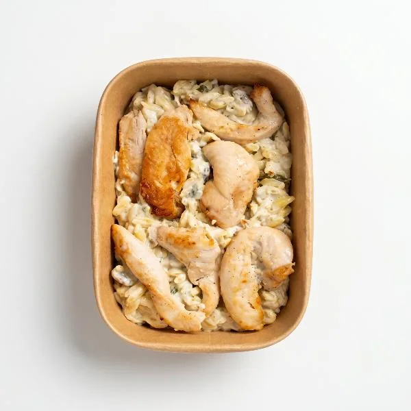 Chicken Mushroom Orzo